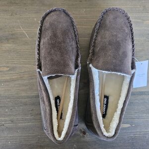 New Men's Lands' End Slippers
